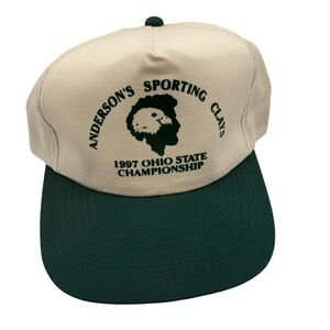 Vintage 1997 Andersons Sporting Clays Ohio State Championship Hat Snapback Cap